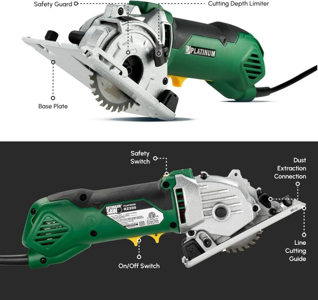 ROTORAZER Compact Circular Saw