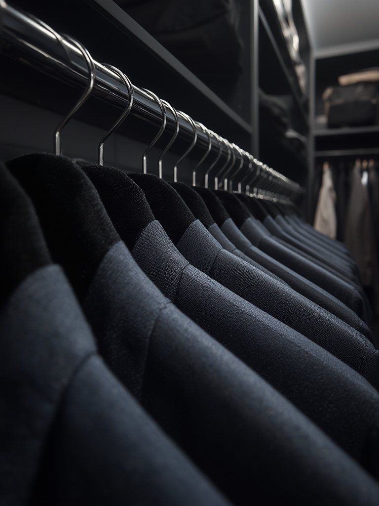 velvet hangers in action