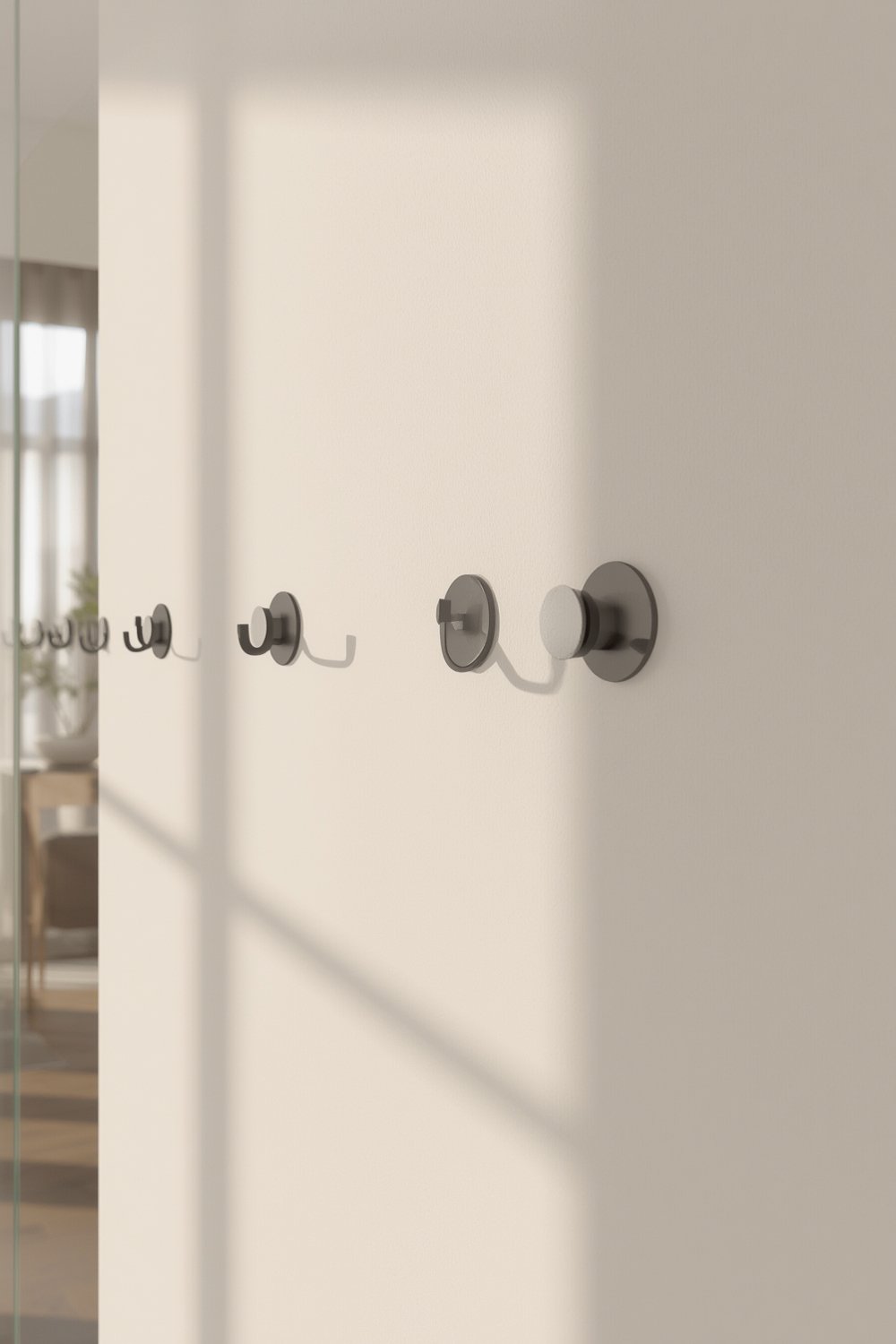 Adhesive hooks product view