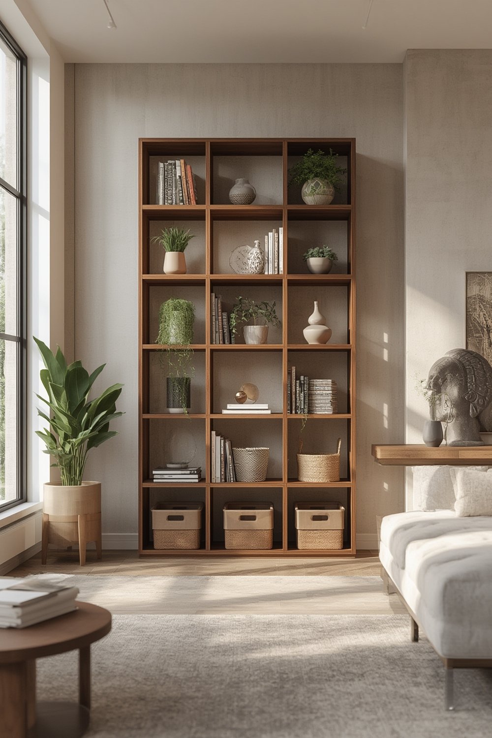 bookshelf organizer product view