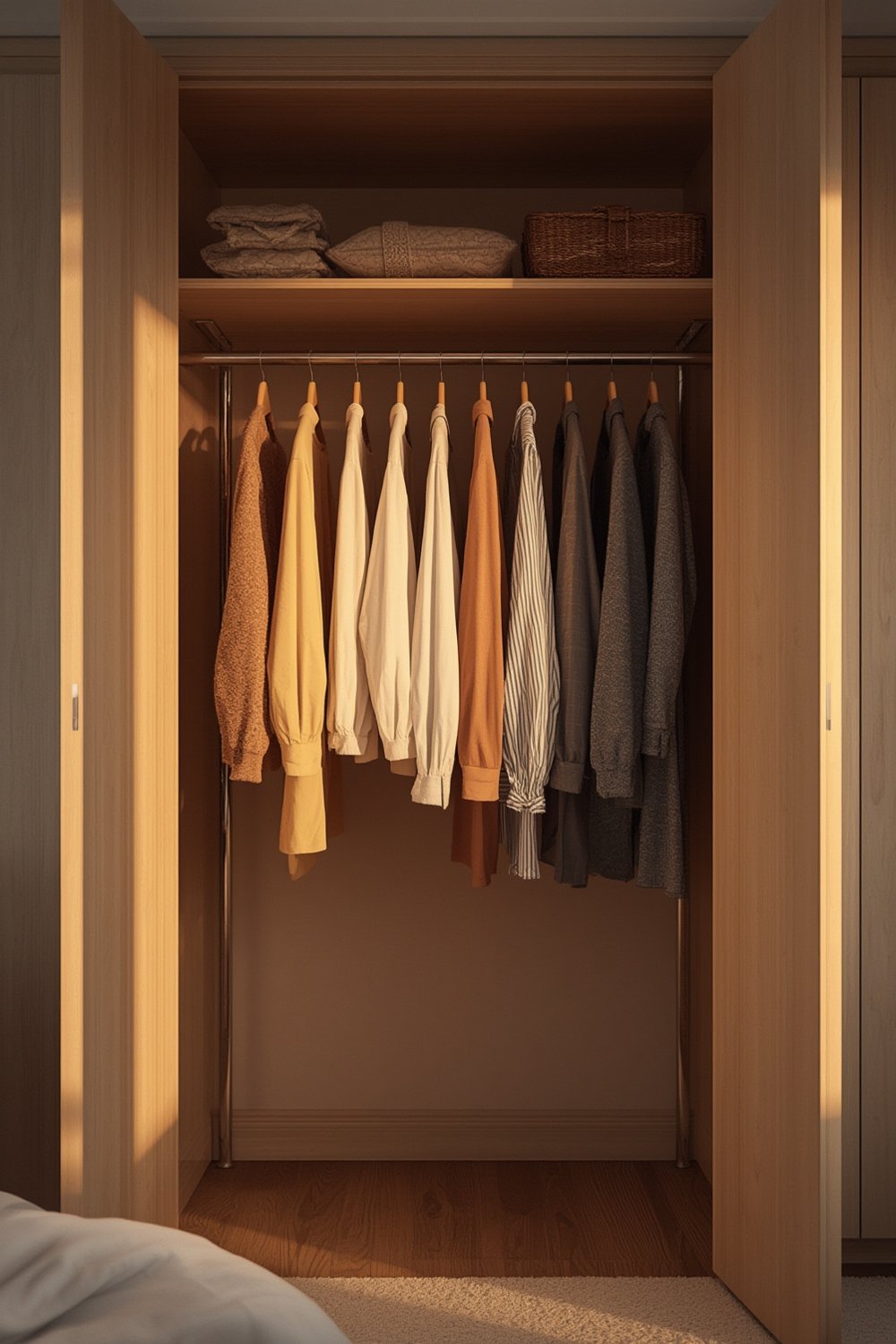 closet organizer product view