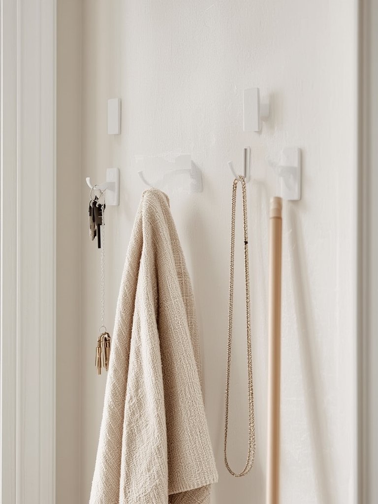 Adhesive hooks in action