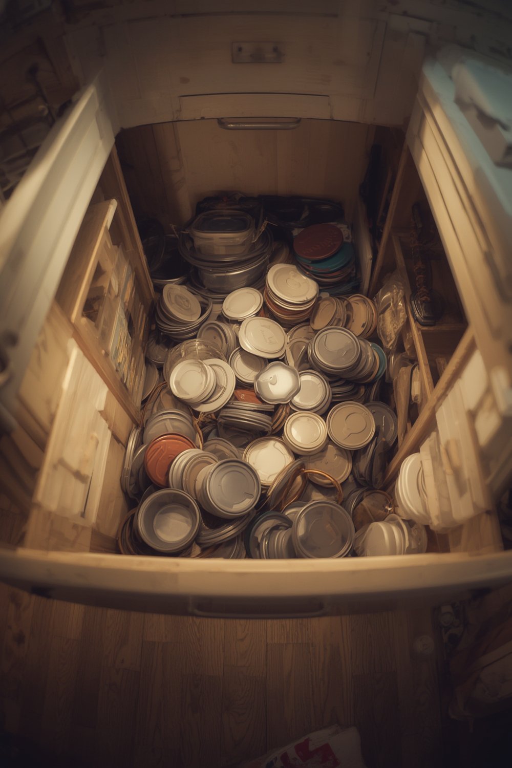 lid organizer product view