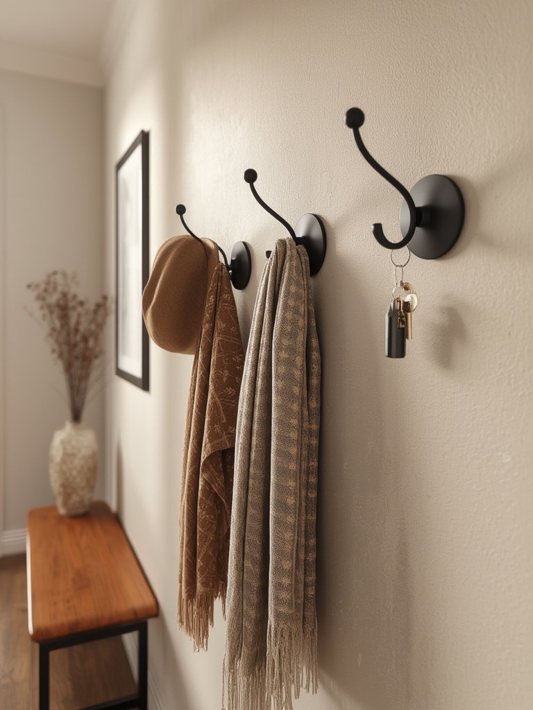 Adhesive hooks in action